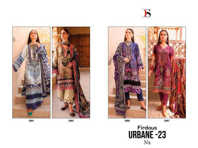 Firdous Urbane 23 By Deepsy Pakistani Suits Catalog